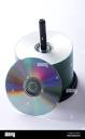 A blank CD disc Stock Photo - Alamy