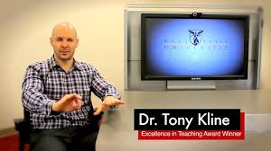 Excellence in Teaching Award: Dr. Tony Kline on Vimeo - 377320538_640