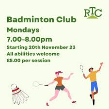 Image result for Windrush Badminton Club