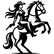 Image result for horse girl gun