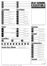 Image result for rpg character sheet
