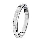 Pointe de Diamant Small Platinum Wedding Band - Boucheron