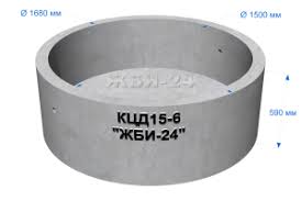 Image result for Кольцо смотрового колодца , диаметр 1500мм. высота 200мм 2009999447894