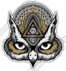 Image result for owl illuminati symbol