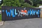 Graffiti Marriage Proposal - via Daymix