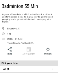 Image result for Enderby Badminton Club