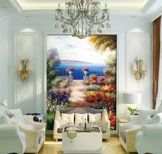 Beautiful jungle oil painting custom Oil Paintings Home Decoration ...