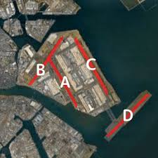 Image result for 羽田空港 滑走路