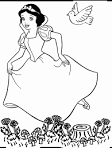 Snow White Coloring coloring page