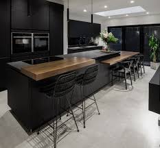 Image result for black kitchen
