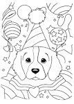 Lisa Frank coloring page