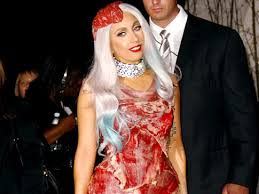 Image result for lady gaga meat dress