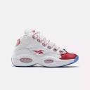 Question Mid Basketball Shoes - Ftw Wht/Vector Red/Ftw Wht | Reebok