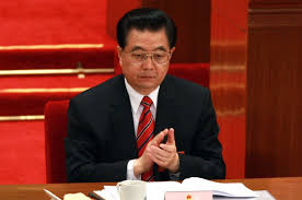 Image result for Hu Jintao zapatero
