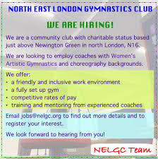 Image result for North East London Gymnastics Club