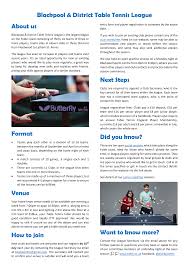 Image result for Blackpool Table Tennis Club