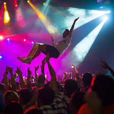 Image result for crowd-surfing