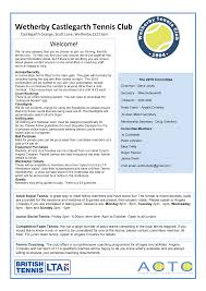 Image result for Wetherby Castlegarth Tennis Club