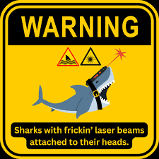Image result for sharks lasers