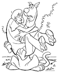Scooby Doo coloring page