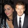 Irma Nici and David Beckham