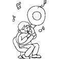 Tuba coloring page