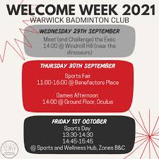 Image result for Warwick Badminton Club