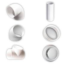 Image result for Воздуховод круглый ПВХ D160, L=0,5м 4605098001555