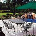 Athena Dining Set: 4-Dining Arm Chairs, 2-Swivel Rockers, 1-84"X42 ...