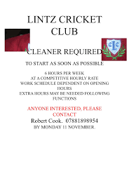 Image result for Lintz Cricket Club