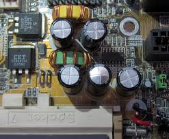 Image result for blown capacitor