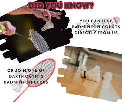 Image result for Dartmouth Badminton Club