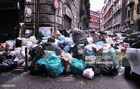 Image result for napoli garbage