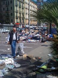 Image result for napoli garbage