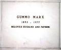 Gummo Marx's grave (