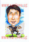 Soccer | Cartoon Caricatures by Singapore Artists for Gifts and ...