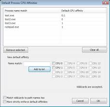 Image result for setting cpu affinity