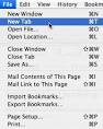 Mac - Command + "t" Opens a new tab in safari