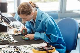 Image result for woman soldering