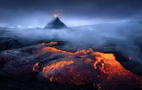 Image result for wallpaper volcano