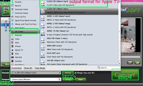 Connect Apple TV to Mac OS X Lion— Sync video from iTunes to Apple TV - step-convert-video-apple-tv-mac