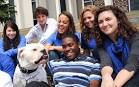 UNC Asheville students with