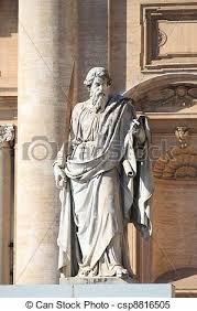 Stock Bilder von statue, Heilige, Paul, apostel, vatikan, Stadt ...