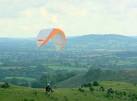 Paragliding on White Sheet - via Daymix