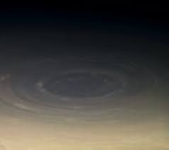 Image result for saturn south pole eye
