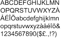Identifont - Arial