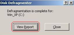 Image result for windows xp defragmentation
