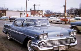 Image result for Silver Blue 1958 Chevrolet