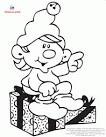 Elf coloring page