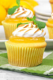 Image result for lemon cupcake